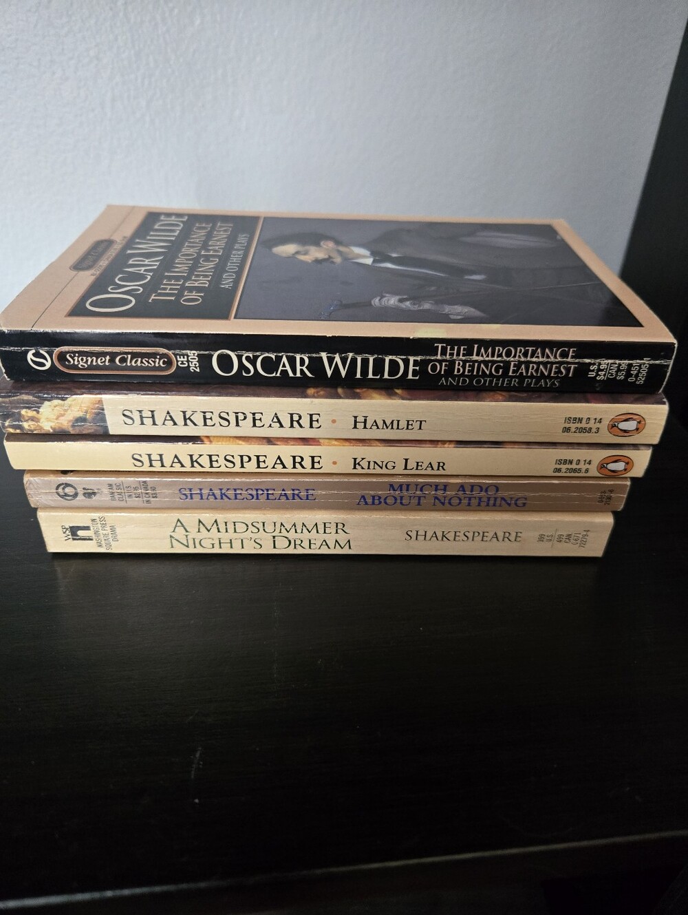 Classic Plays Paperback Books Shakespear And Oscar Wild